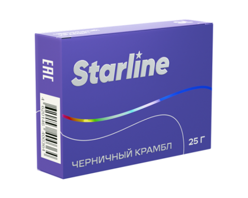 Табак Starline Черничный крамбл, 25 гр.