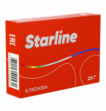 Табак Starline Клюква, 25 гр.