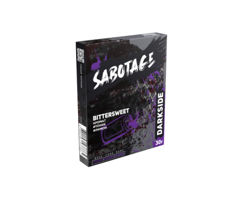 Табак Dark Side Sabotage Биттерсвит 30 гр. Табак Dark Side Sabotage Биттерсвит 30 гр.