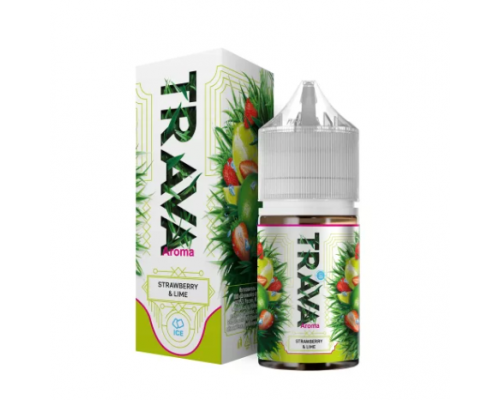 Ароматизатор Trava - STRAWBERRY & LIME (клубника/лайм), 13 мл Ароматизатор Trava - STRAWBERRY & LIME (клубника/лайм), 13 мл