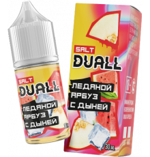 Жидкость DUALL Salt HARD Ледяной арбуз дыня, 30 мл