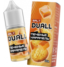 Жидкость DUALL Salt LIGHT Печенье карамель, 30 мл