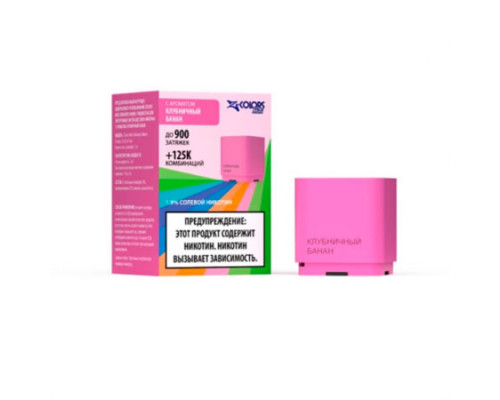 Картридж ZLAND ZCOLORS MINI 2 мл (Клубничный Банан)