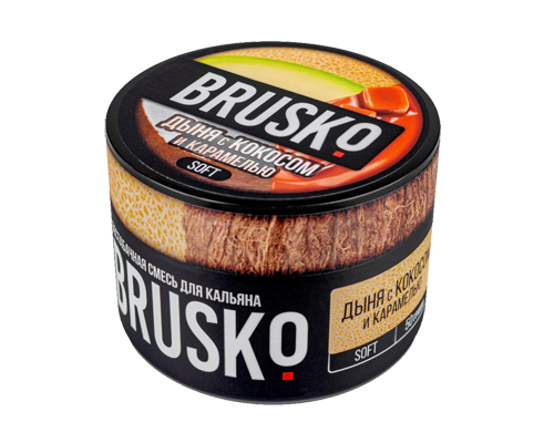 Смесь BRUSKO, 50 г, Дыня с кокосом и карамелью, Medium