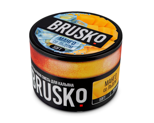 Смесь BRUSKO, 50 г, Манго со льдом, Medium