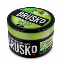 Смесь BRUSKO, 50 г, Яблоко с мятой, Medium