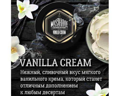 Табак Must Have Vanilla Cream 25гр.