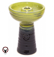 Чашка VINTAGE GLAZE Shot желто-черный
