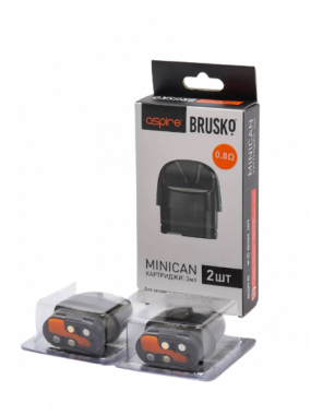 Сменный картридж Brusko Minican, 3 мл, 0.8 Ом 1 шт.