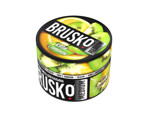 Смесь BRUSKO, 50 г, Киви с лимоном, Medium