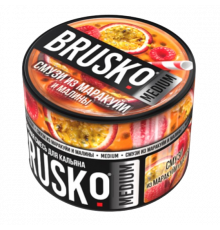 Смесь BRUSKO, 50 г, Смузи из маракуйи и малины, Medium