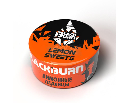 Табак Burn BLACK Lemon sweets (Лимонные леденцы) 25 гр.