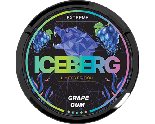 Жевательная смесь Iceberg Extreme - Grape gum 0.13