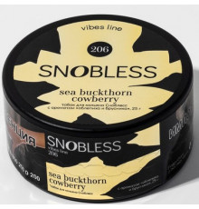 Табак Snobless Sea buckthorn-Cowberry (Облепиха-Брусника), 25 гр