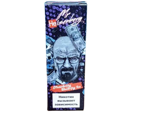 Жидкость Mr. Heisenberg Strawberry blueberry ice 30мл 20 мг