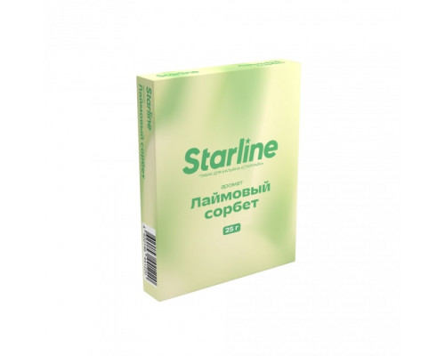Табак Starline Лаймовый сорбет, 25 гр. Табак Starline Лаймовый сорбет, 25 гр.
