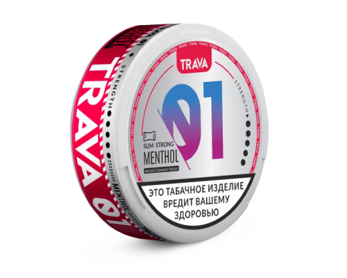Жевательный табак Trava Strong Slim - Menthol