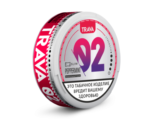 Жевательный табак Trava Strong Slim - Peppermint