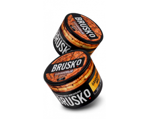 Смесь BRUSKO, 50 г, Банановый пирог, Medium