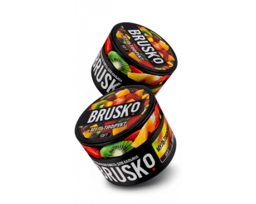 Смесь BRUSKO, 50 г, Мультифрукт, Medium