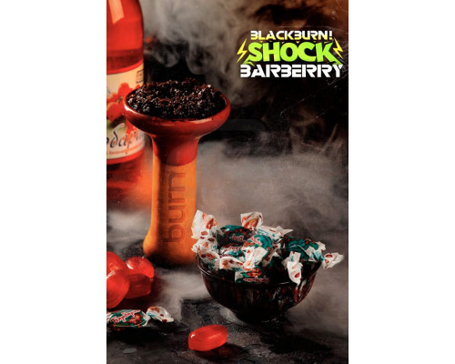 Табак Burn BLACK Barberry shock (Кислый барбарис) 25 гр.