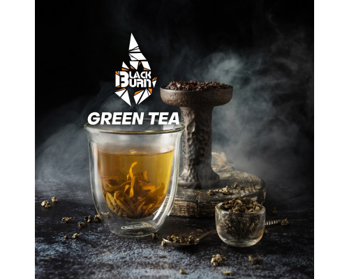 Табак Burn BLACK Green Tea (Зеленый чай), 100 г