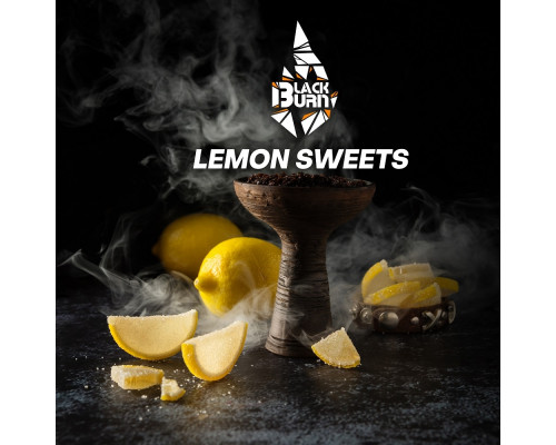 Табак Burn BLACK Lemon Sweets (Мармелад-лимон), 100 г