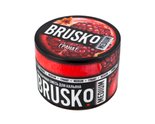 Смесь BRUSKO, 50 г, Гранат, Medium