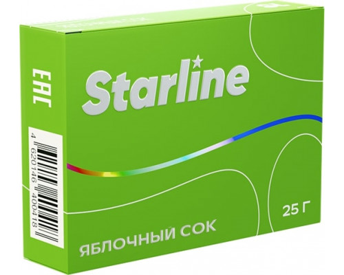 Табак Starline Яблочный сок, 25 гр.