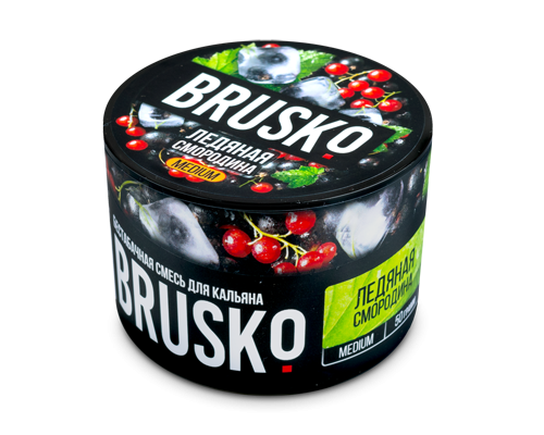 Смесь BRUSKO, 50 г, Ледяная смородина, Medium