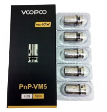 Испаритель Voopoo PnP-VM5 0.2ohm Coil (в упак. 5 шт.) 1 шт.