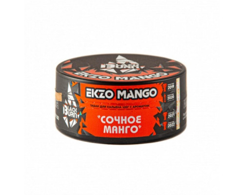 Табак Burn BLACK Ekzo Mango (Сочное манго) 25 гр.