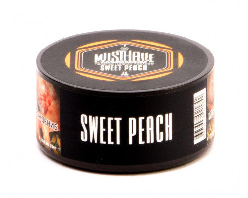 Табак Must Have Sweet peach 25гр. Табак Must Have Sweet peach 25гр.