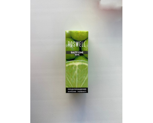 Жидкость Roswell Salty Lime 30 мл 20 мг Жидкость Roswell Salty Lime 30 мл 20 мг