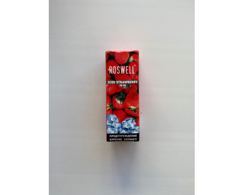 Жидкость Roswell Strawberry 30 мл 20 мг Жидкость Roswell Strawberry 30 мл 20 мг