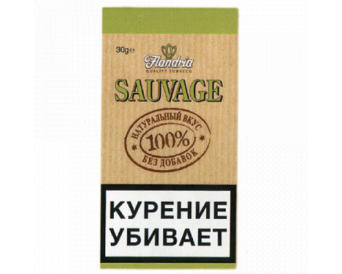 Табак сигаретный FLANDRIA Sauvage, 30гр Табак сигаретный FLANDRIA Sauvage, 30гр