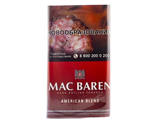 Табак сигаретный MAC BAREN American Bland 40гр Табак сигаретный MAC BAREN American Bland 40гр