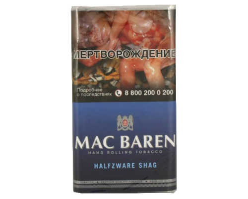 Табак сигаретный MAC BAREN Halfzware Shag 40гр Табак сигаретный MAC BAREN Halfzware Shag 40гр