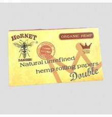 Бумага сигаретная HORNET Double Brown Organic