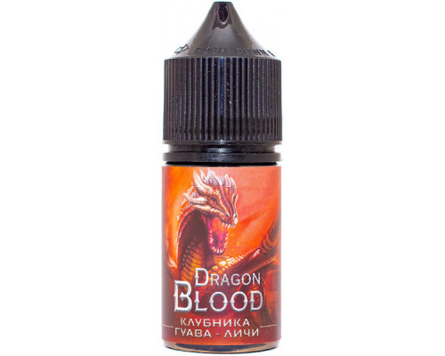 Жидкость Dragon blood 30 мл Клубника, гуава, личи 2,0% HARD Жидкость Dragon blood 30 мл Клубника, гуава, личи 2,0% HARD