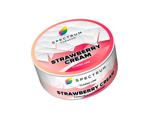 Табак Spectrum, Strawberry cream, 25 гр.