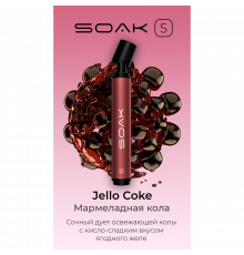 Одноразовая ЭС Soak S (2500) Jello Coke