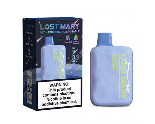 Одноразовая ЭС LOST MARY os4000 Голубика малина лед (акциз)