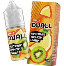 Жидкость DUALL Salt HARD Кислый лимон, киви, 30 мл