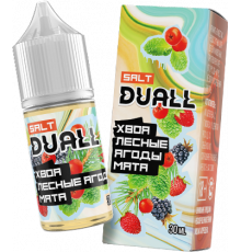 Жидкость DUALL Salt LIGHT Хвоя лесные ягоды мята, 30 мл