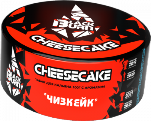 Табак Burn BLACK Cheesecake, 100гр