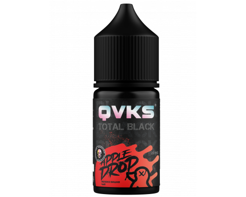 Ароматизатор QVKS TOTAL BLACK - Яблоко Вишня Чай
