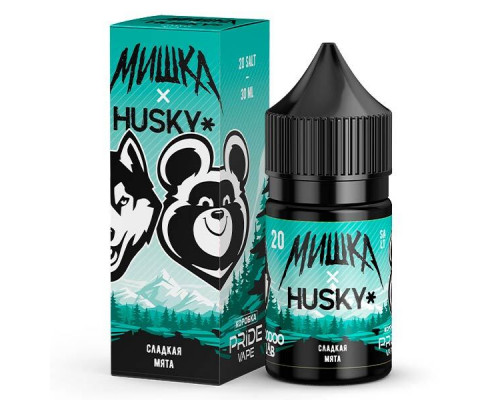 Жидкость [МИШКА HUSKY] - Сладкая мята, 30 мл S