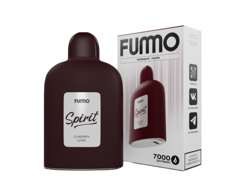 Одноразовая ЭС FUMMO SPIRIT Черешня лайм (7000)