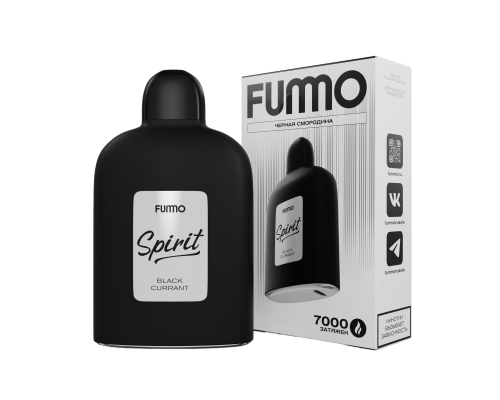 Одноразовая ЭС FUMMO SPIRIT Черная смородина (7000)